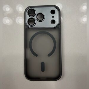 Dark gray iPhone 17 Pro case